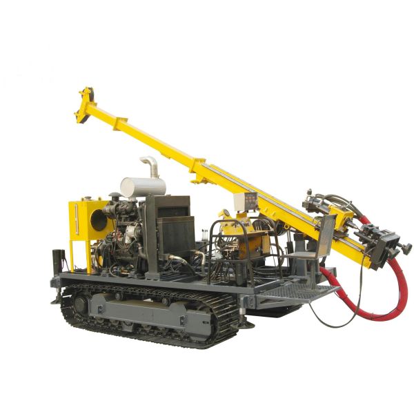 Quality 2200rpm Speed Hydraulic Crawler Core Drilling Rig Powered By 74KW Cummins Diesel Engine wholesale