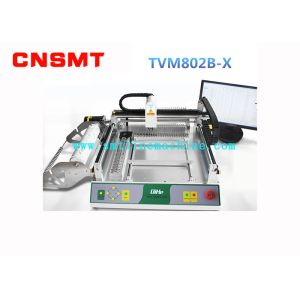 Mini Automatic SMT Pick And Place Machine PCB Assembly CNSMT QIHE TVM802BX 2 HD