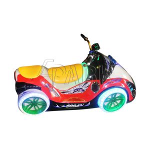 Attract And Exciting Kiddie Ride Car For Amusement Park With Light Bar Outside