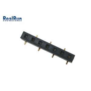 2.54mm Single Row PCB Connector Gold Plating 7 Pin Surface Mounting SMD Header