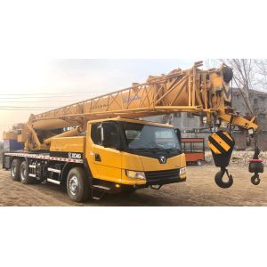 China 2019 Used Xg 25ton Truck Crane Truck-Mounted Telescopic Crane Mobile Crane Orange on sale