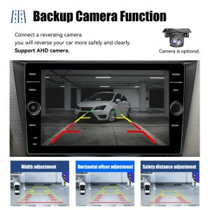 8 inch 2din Android 13 Car Stereo with QELD Screen GPS Wifi and Camera Full-fit