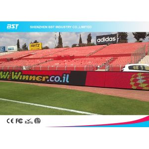 High Resolution Sports Advertising Stadium Perimeter Led Screen Display