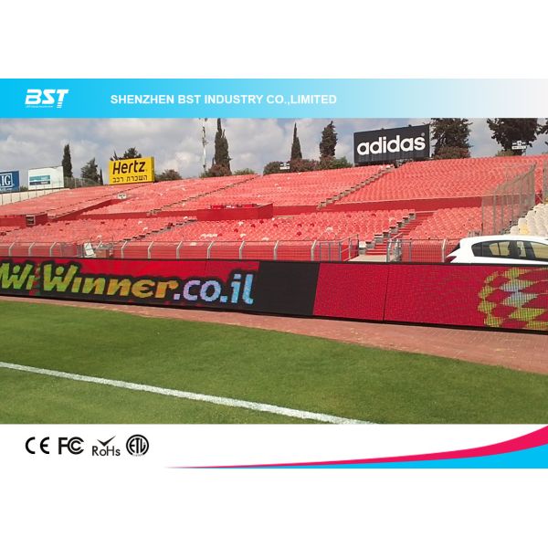 Quality High Resolution Sports Advertising Stadium Perimeter Led Screen Display wholesale