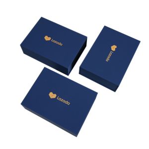 Black Paperboard Gift Box Magnet With Custom Insert For Bottles