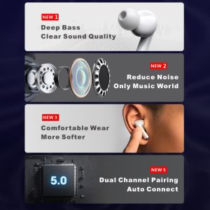 GPS Rename TWS IPX6 Bluetooth Wireless Earphone For Airpodes Pro 3