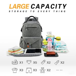 Amazing design new style Baby Diaper Bag Backpack