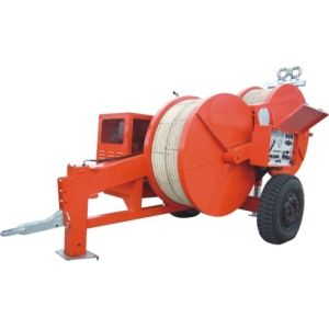 40KN Hydraulic Cable Tension Stringing Equipment With MC Nylon Bullwheel