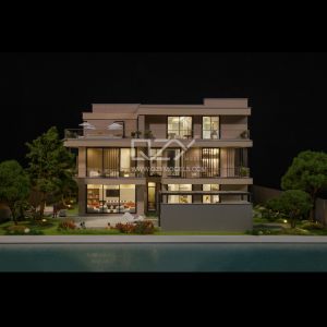 1:50 Scale Realistic Villa Model with LED Lighting