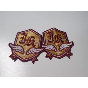 Eco Friendly Unique Style Custom Embroidered Patches With Different Colors