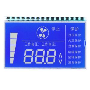 Customized segment screen Bluetooth speaker displays temperature, voltage,