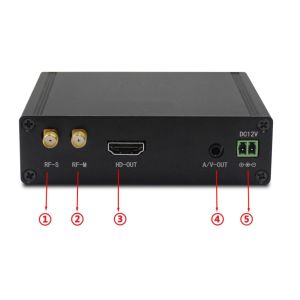 Cheap Wireless Video Data Links for Drones &amp; UAV COFDM Video Receiver Transmitter for sale