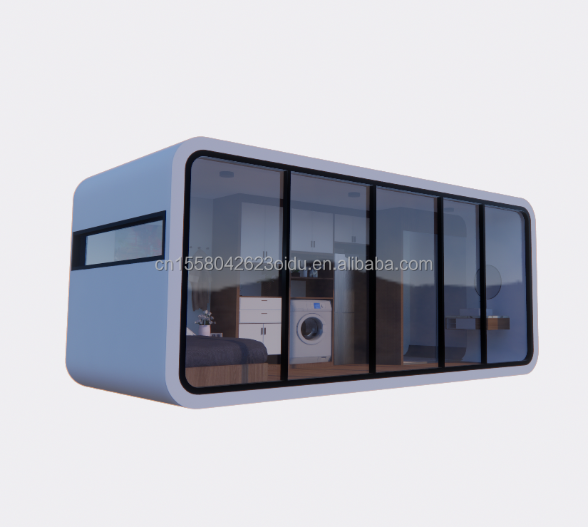 Chinese Directly Sells Container Houses for Temporary Housing 20ft Steel Luxury Mobile Home RV Garden Hotel