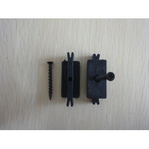 Wood Plastic Composite WPC Decking Clips with Stainless Steel and Wood Grain