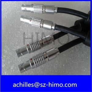 Cheap 6 pin cable assembly with lemo circular connector for sale