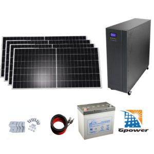 China ROSH MC4 Connector Solar Panels Plus Battery Storage 10kw Off Grid Solar System on sale