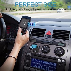 USB Bluetooth Receiver for Car, Music Streaming Car Kit, Portable Wireless Audio