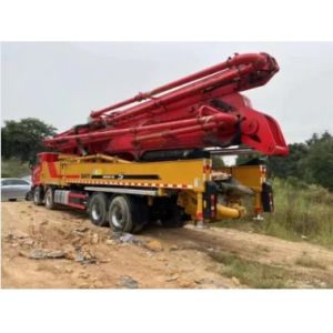 China Used Construction Engineering Sany 60m 62m Boom Pump for Sale