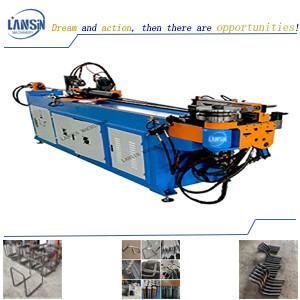 Electromobile Steel Pipe Bending Machine Oval Serpentine Tube Bender