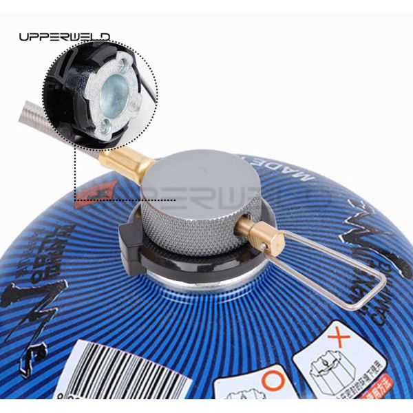 Outdoor Camping Tools Durable Gas Stove Valve Cassette Gas Tank Conversion Head Adapter Bottle Adapter Connector