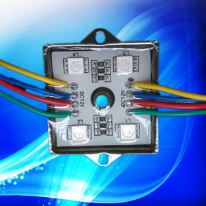 Cheap 4LEDS SMD5050 RGB EXPOY LED MODULE for sale