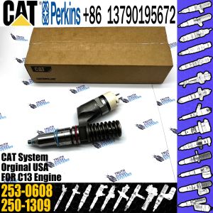 C13 Engine Excavator Common Rail Fuel Injectors 250-1309 259-5409 239-4908 294