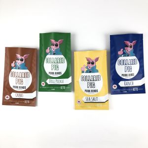 Customized Plastic Pouches Packaging with Heat Seal for Easy Sealing