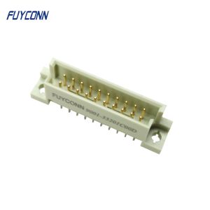 220 Eurocard Connector 5 10 Pin PCB Straight Male 2*10P 2 Rows 20pin Euro