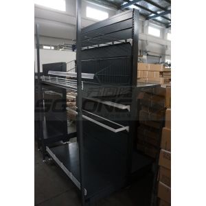 Single Side Pegboard Retail Gondola Shelving System ISO9001 Certification