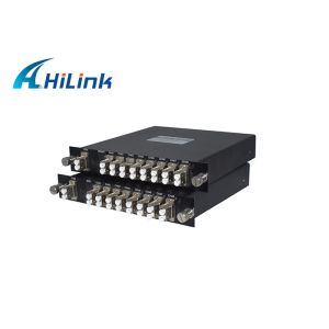 High Quality With Low Insertion Loss 8 Channel 100GHZ 0.8nm DWDM Mux Demux
