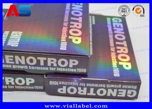 Cheap Custom Hologram Printing 2ml Vial Storage Boxes Of Peptides BPC with 10 x 2ml plastic tray for sale
