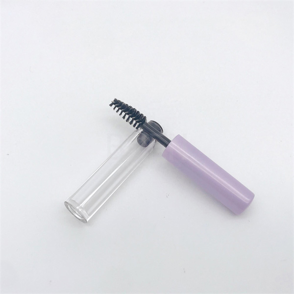 Knob Type Mascara Tube Packaging AS Clear Eyelash Container With Brush