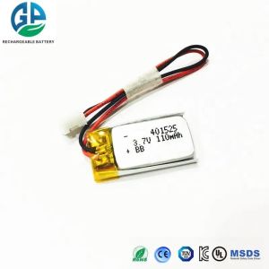 401525 Rechargeable Battery Pack 110mah 3000 Mah Rechargeable Lithium Li Ion