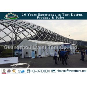 Large span Outdoor Tent Automobile Trade Show With Strength Structure Aluminum