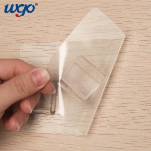 WGO Self Adhesive Shower Caddy , Washable And Reusable No Drill Wall Hook