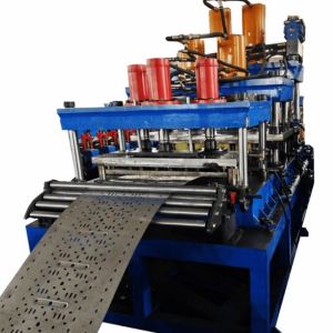 Galvanized Coil Cable Tray Roll Forming Line Machine with PLC Control System
