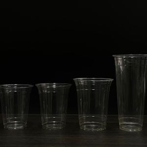 China Take Away Disposable plastic Beer cups pla cup cold drink Milk Tea Customized 12 16 21oz Biodegradable cup on sale