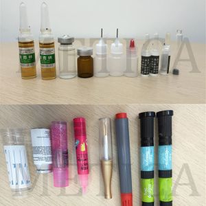 SS Frame Automatic Tube Labeling Machine 2000Bph-18000bph Space Saver