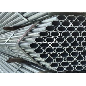 Pre - Galvanized Metal Scaffold Pipe High Strength Threaded Scaffold Tube