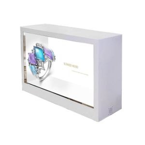 3D Advertising Transparent LCD Panel 4K Ultra HD Translucent LCD Display