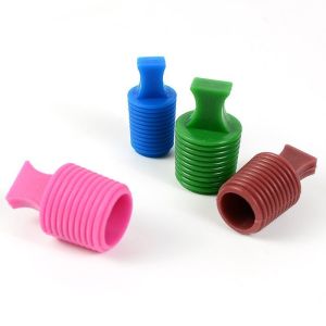Wide Flexible PVC Thread Stopper Plastic Profiles Customized