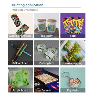 RIP Software A3 3060 UV Printer for Roll-to-Roll and Flatbed Cylinder Bottle