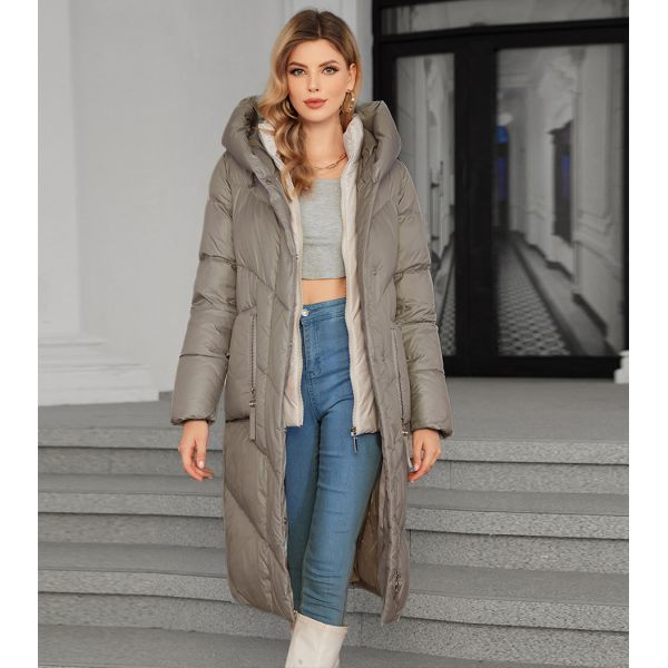 Rare Find Detachable Lining Fashionable Thickened Down / Cotton Jacket