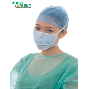 ISO13485 Nonwoven Surgical Face Mask One Time Use