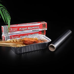 Cheap 8011 Grade 99.7% 10cm Catering Aluminium Foil Roll For Household for sale