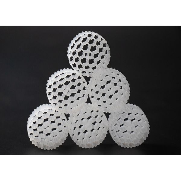 White Color Hdpe Material 38 Holes MBBR Carrier Virgin PE