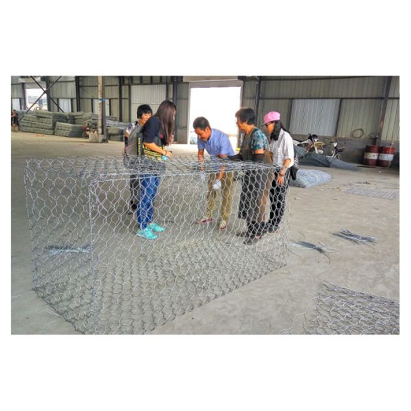 Quality Hexagonal Gabion Mesh Basket Galvanized Iron Wire Gabion Box For Sale wholesale