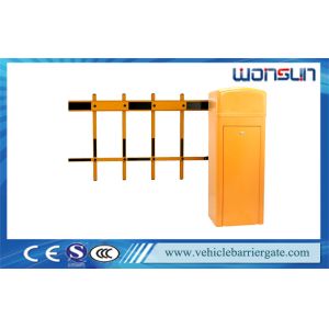 Manual release Parking Barrier Gate with Fan Colling Machine Used For Toll Gate
