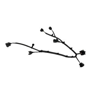 Black Connector Automotive Transmission Cable Harness Assembly Customizable