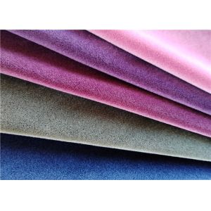 China 1.5mm Super Soft Velvet Polyester Spandex Velvet Fabric Plush Fabric For Garment on sale